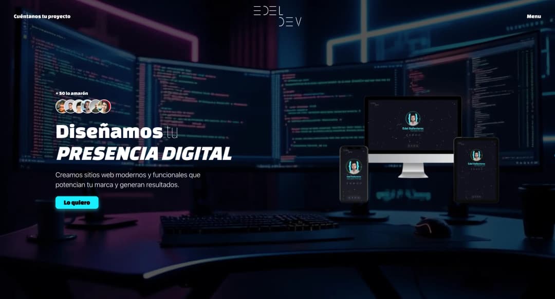 Sitio web de servicio
